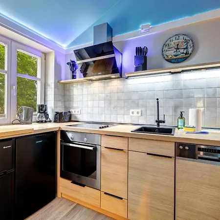 Apartmán Duenenhaus Unserusedomde Ca80qm Mit Privater Sauna Und Kamin Parkplatz Direkt Am 4i3