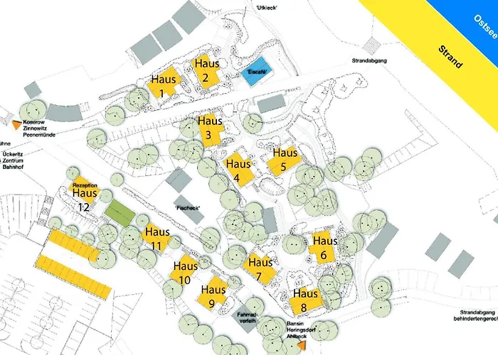 Apartman Duenenhaus Unserusedomde Ca80qm Mit Privater Sauna Und Kamin Parkplatz Direkt Am 4i3 *